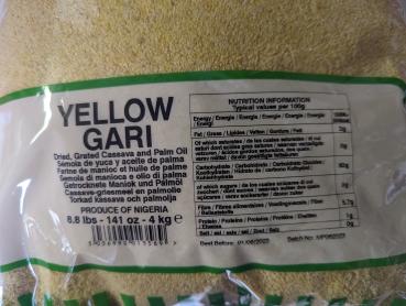 MP Yellow Gari - Maniokmehl 4kg Nettogewicht